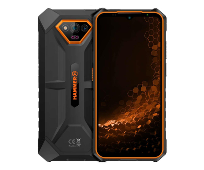 Smartfon HAMMER IRON V 6/64GB Pomarańczowy